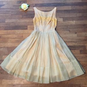 1950s vintage dress